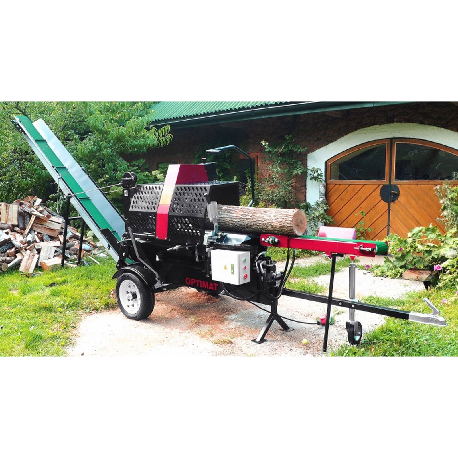 Piło-łuparka OPTIMAT Titanium CLS 12 (12 ton) - obrazek 2