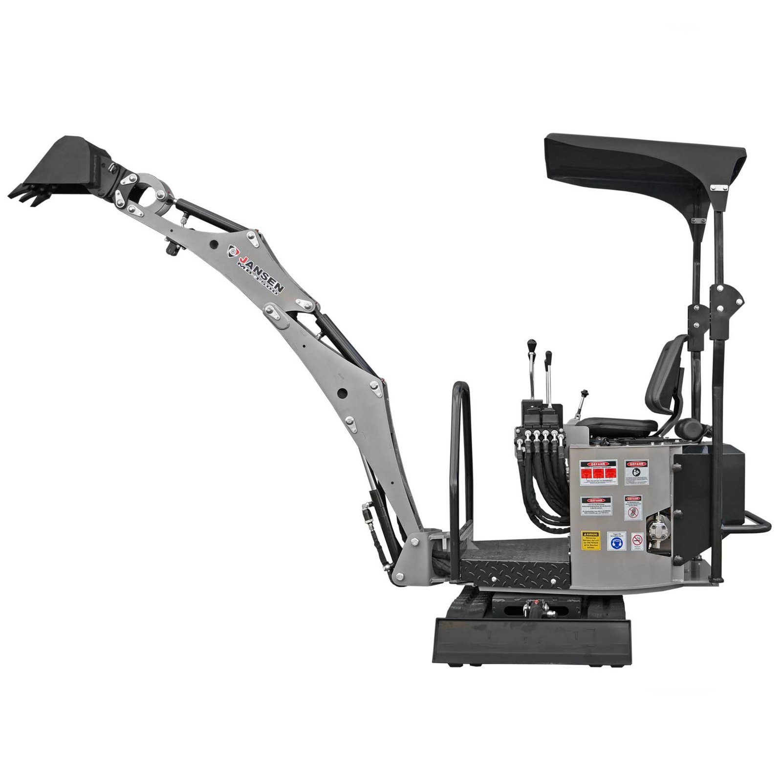Minikoparka gąsienicowa Jansen MB-1500 - obrazek 4