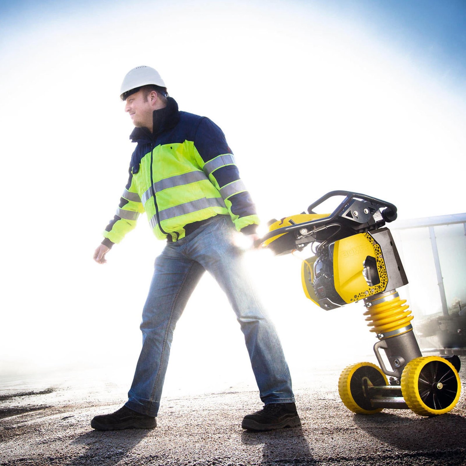 Zagęszczarka stopowa Skoczek Bomag BT 65 - obrazek 5