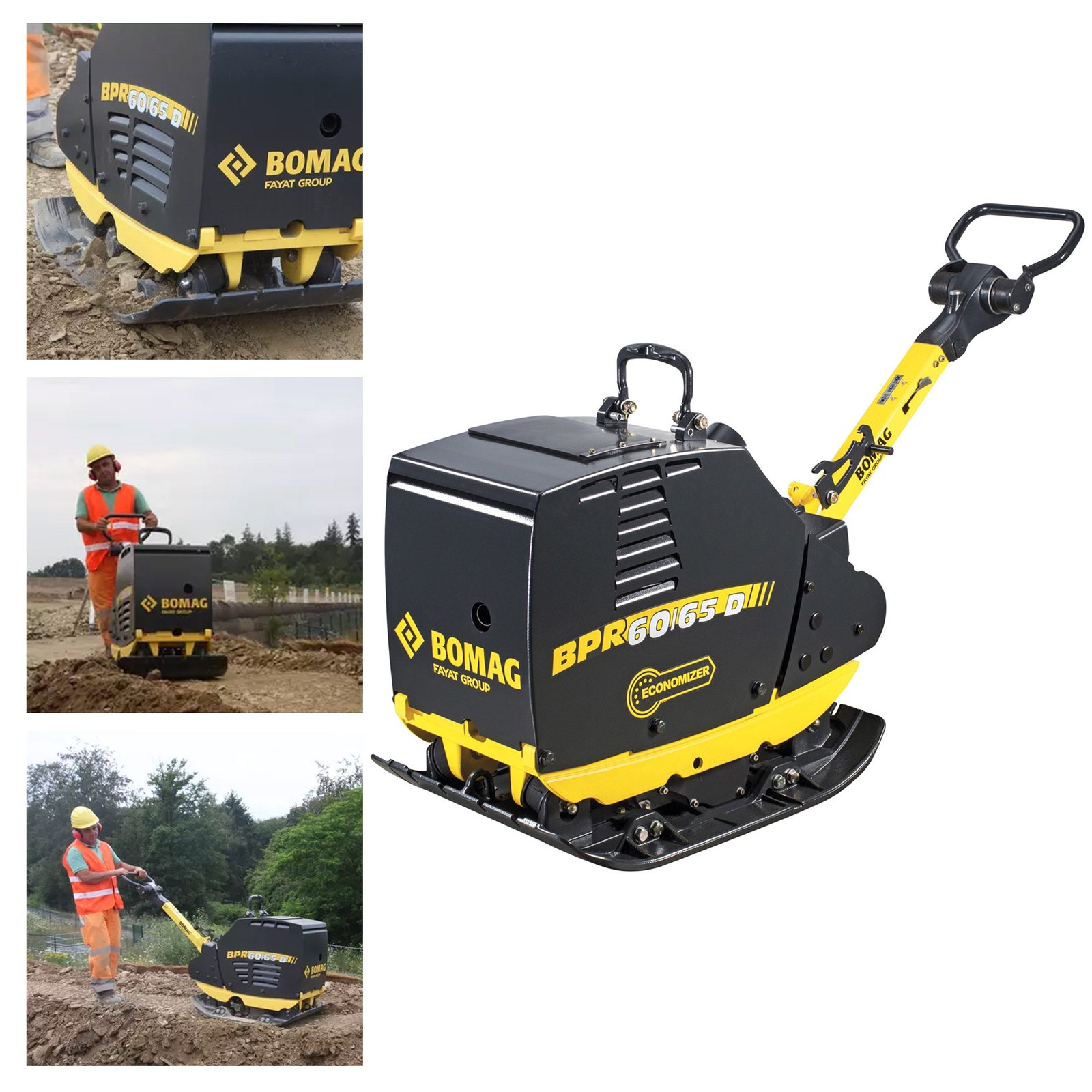 Zagęszczarka rewersyjna Bomag BPR 60/65 D/E