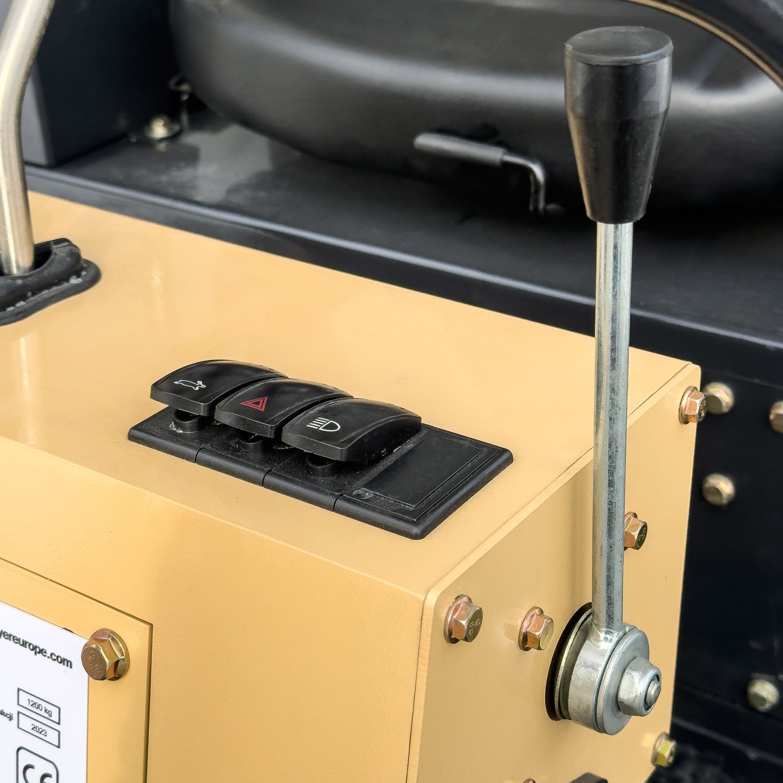 Minikoparka gąsienicowa MEYER EX12 (skrętne ramię + joystick) - obrazek 13