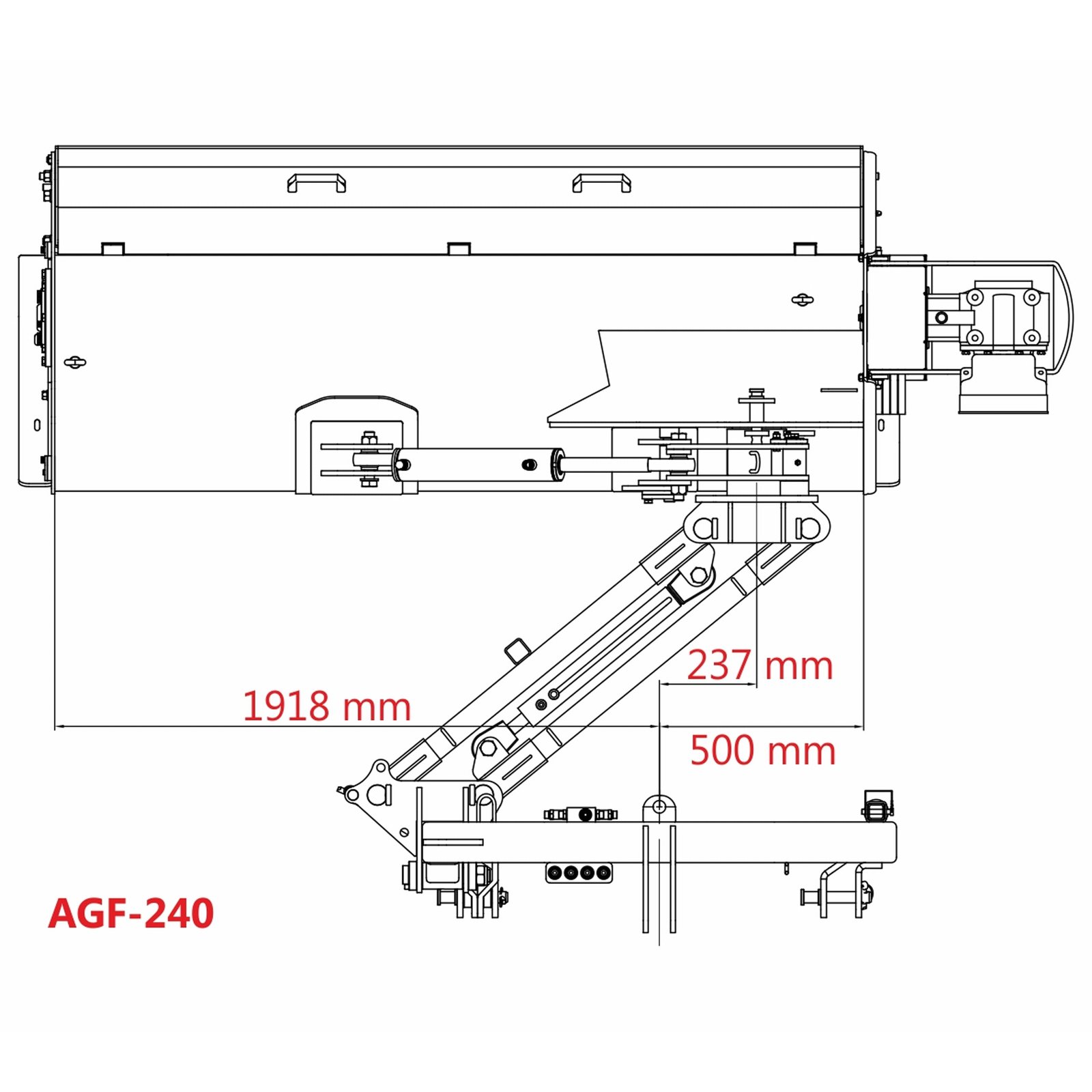 Kosiarka bijakowa Jansen AGF-240 - obrazek 8