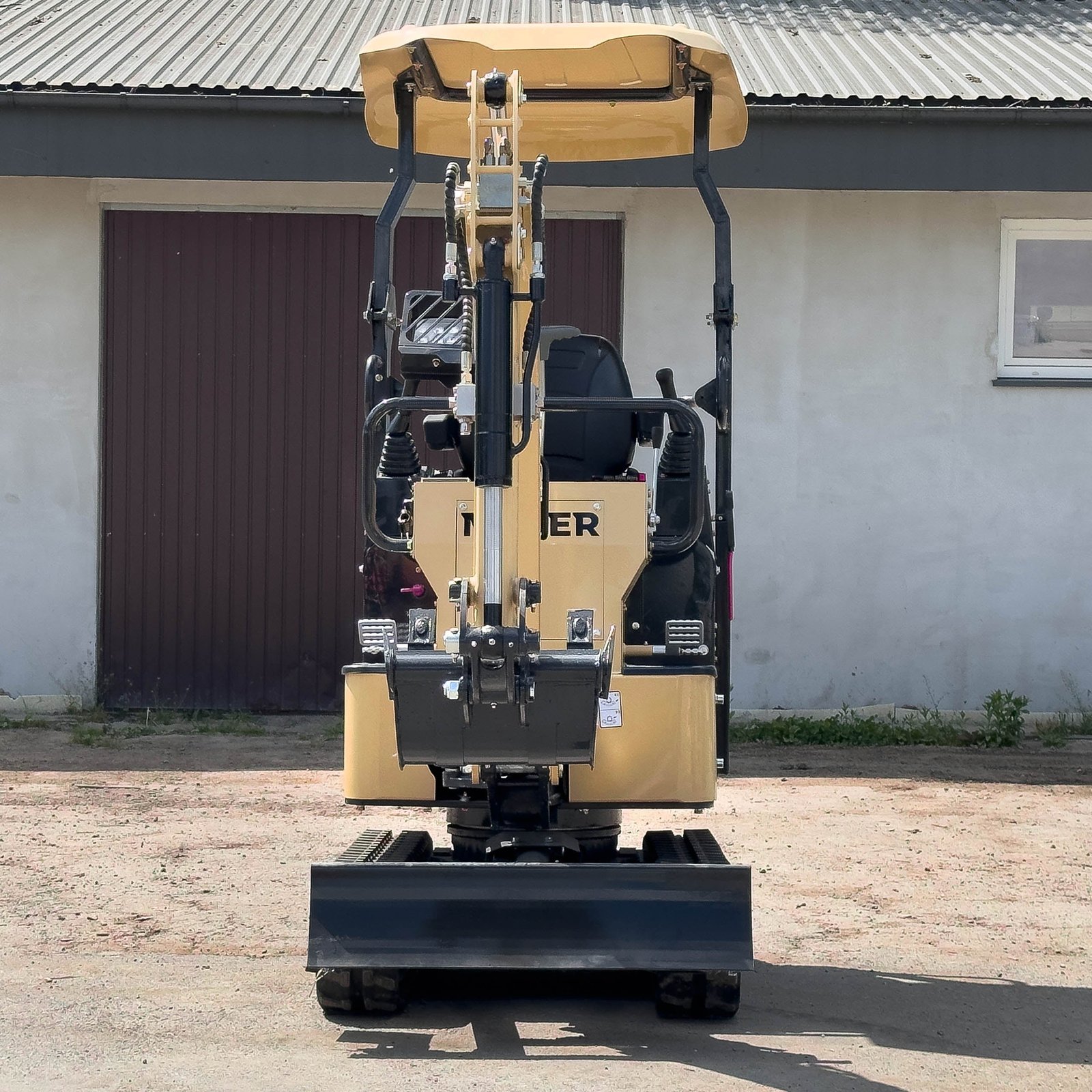 Minikoparka gąsienicowa MEYER EX12 (skrętne ramię + joystick) - obrazek 7