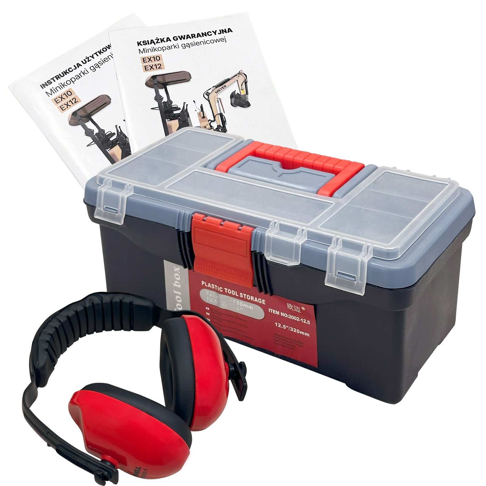 Minikoparka gąsienicowa MEYER EX12 (skrętne ramię + joystick) - obrazek 18