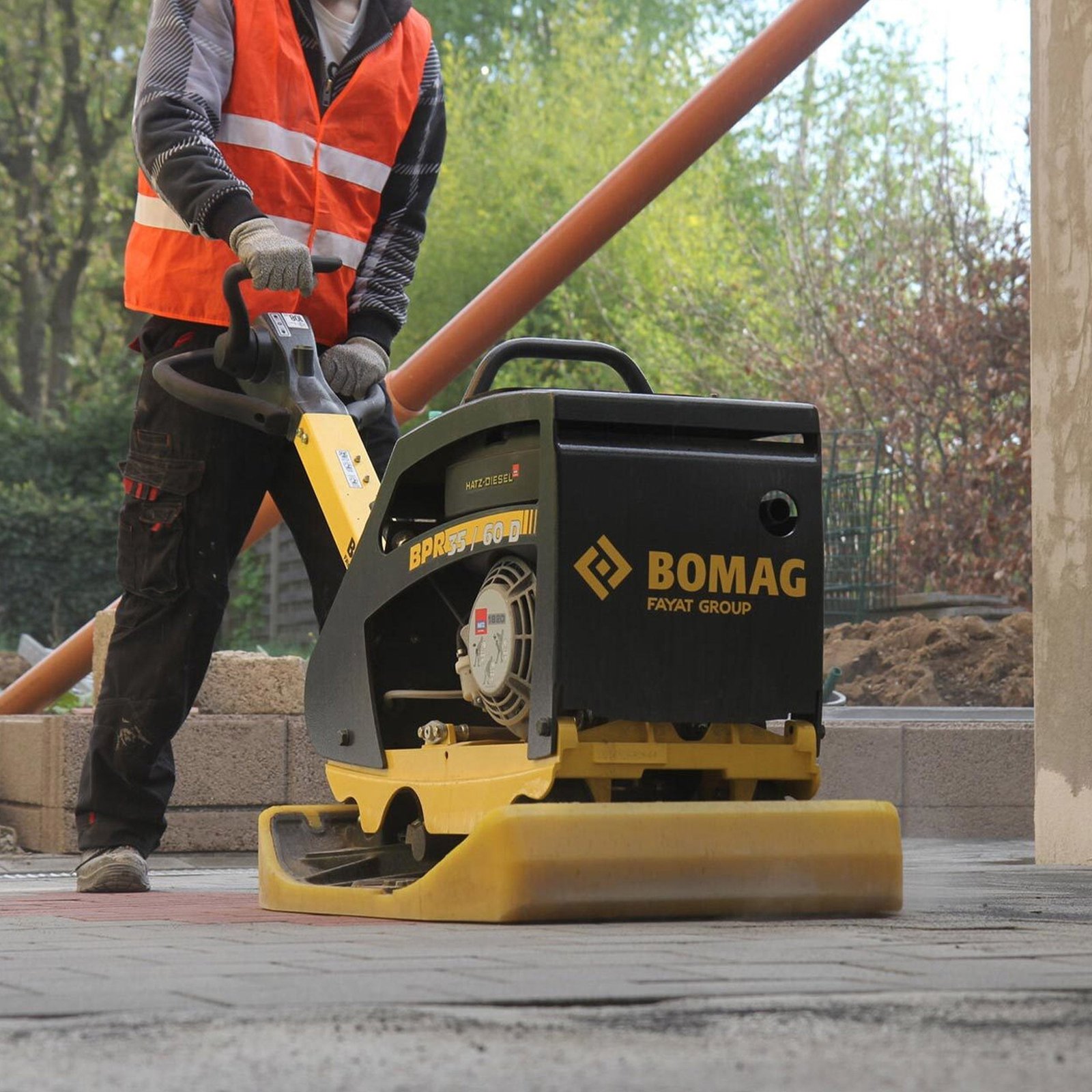 Zagęszczarka rewersyjna Bomag BPR 35/60 D/E - obrazek 5