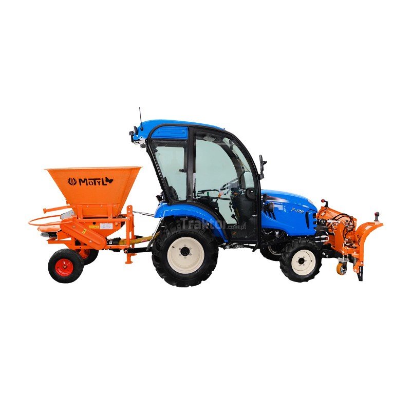 Traktor LS XJ25 MEC 4X4 24,4 KM/CAB Posypywarka motyl +pług śnieżny strzałkowy Vario 150 - obrazek 5