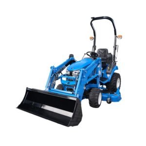 LS Tractor MT1.25 4×4 – 24.7 KM / IND + ładowacz TUR LL1100 + kosiarka LM1160